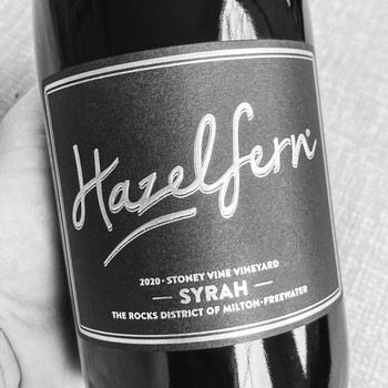 2022 Syrah, Stoney Vine, The Rocks District of Milton Free-Water